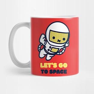 Let's Go To Space Mug